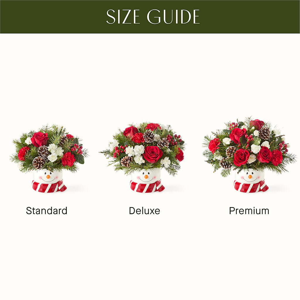 Jolly Snowman Bouquet – Party Evolution Llc, Tampa FL