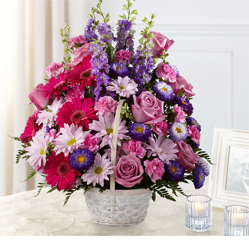 Pastel Peace Basket – Party Evolution Llc, Tampa FL