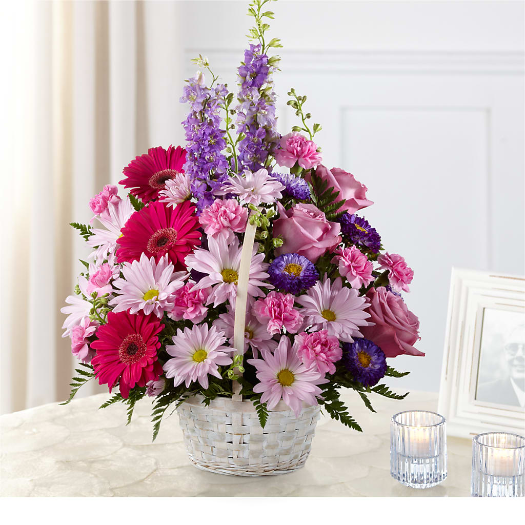Pastel Peace Basket – Party Evolution Llc, Tampa FL