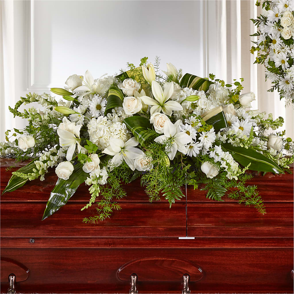 Abundance Casket Spray – Party Evolution Llc, Tampa FL