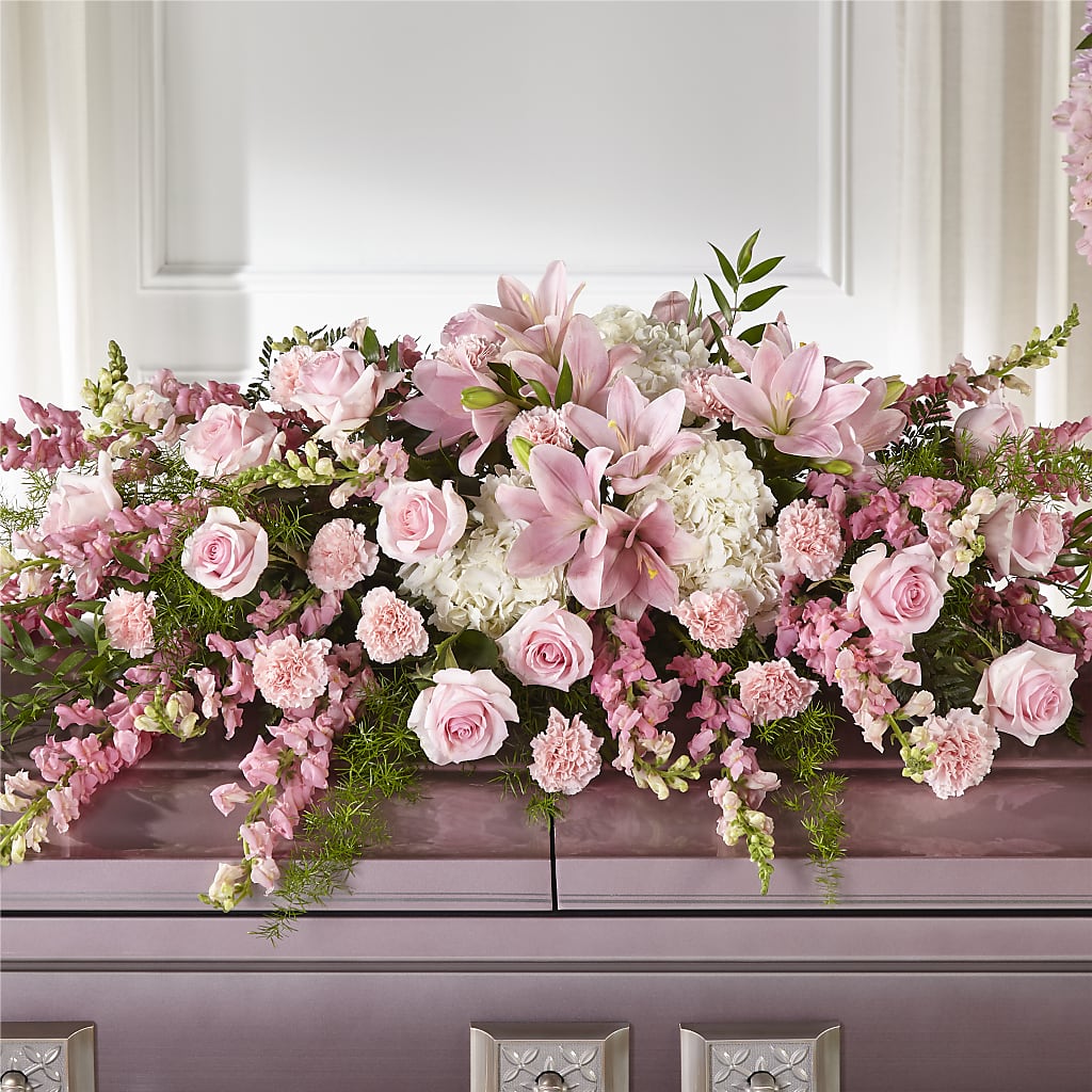 Life & Remembrance Casket Spray – Party Evolution Llc, Tampa FL