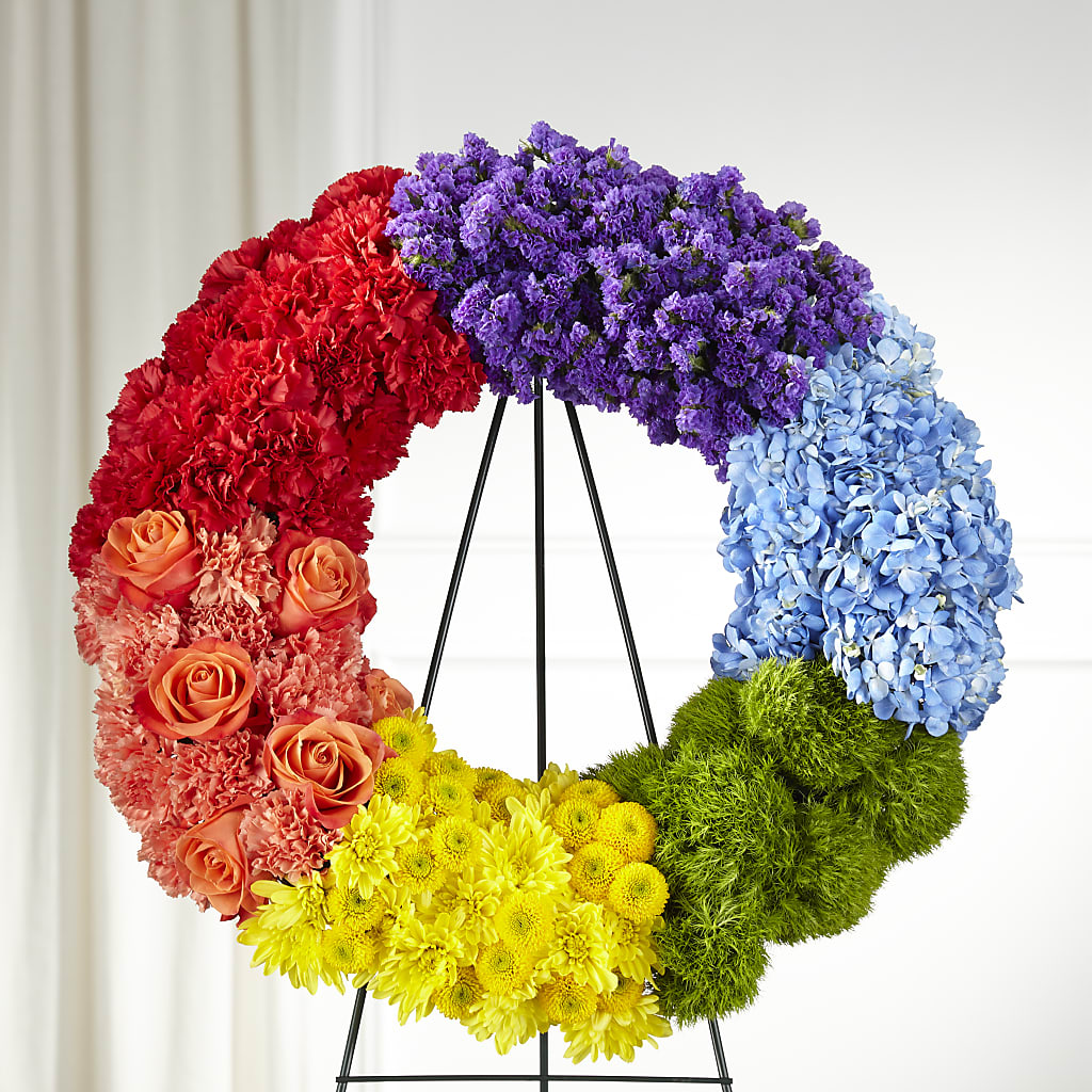 Circle of Love Wreath – Party Evolution Llc, Tampa FL