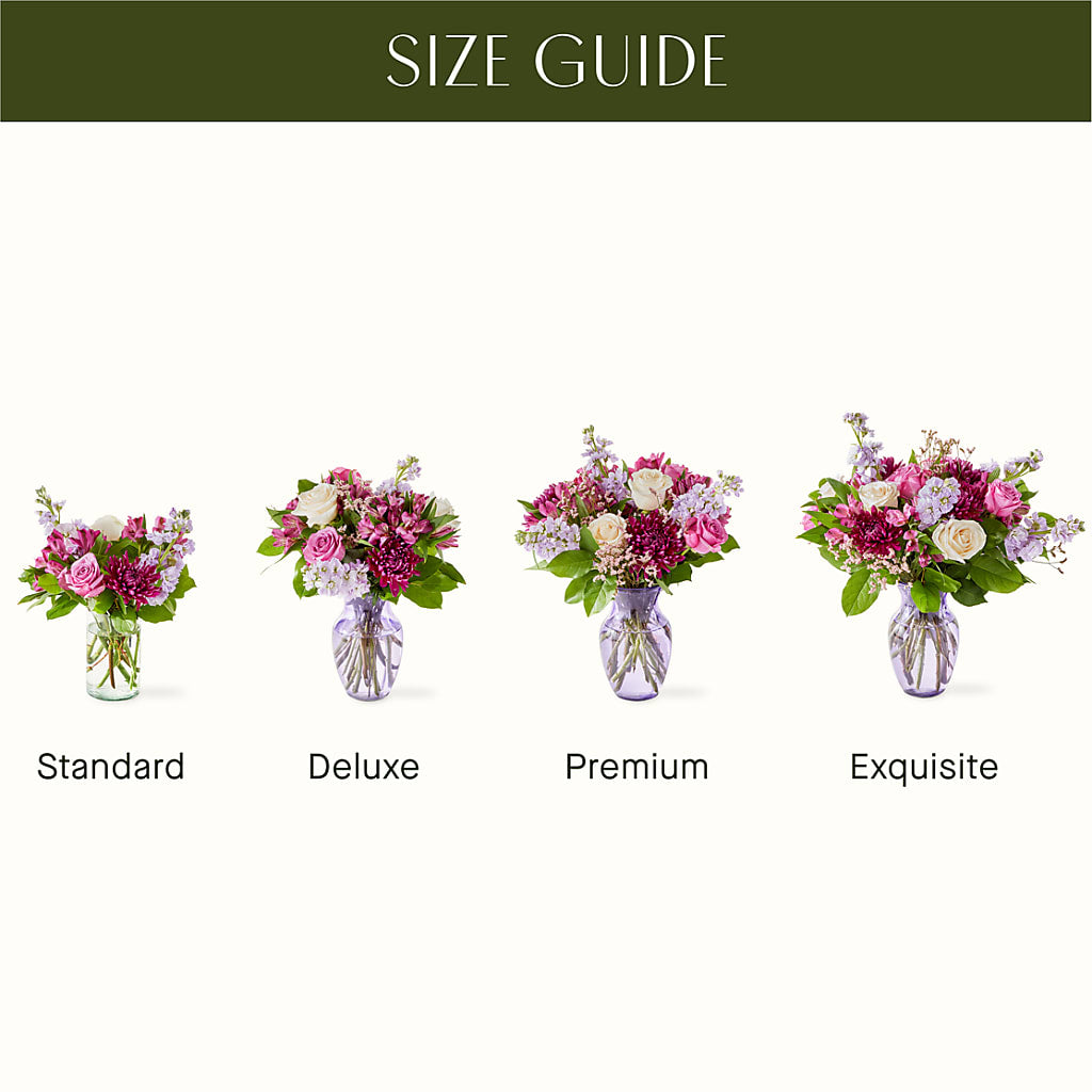Amethyst Dreams Bouquet – Party Evolution Llc, Tampa FL