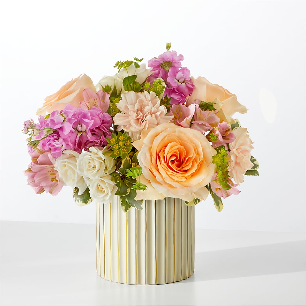 Paradise Bouquet with Ivory Vase – Party Evolution Llc, Tampa FL