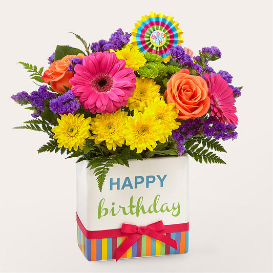 Birthday Brights Bouquet –  Party Evolution Llc, Tampa FL