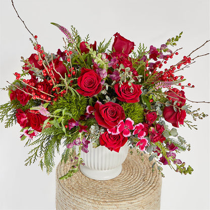 Big Red Bow Bouquet –  Party Evolution Llc, Tampa FL