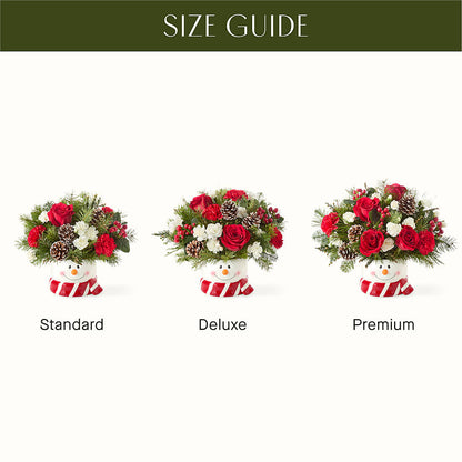Jolly Snowman Bouquet –  Party Evolution Llc, Tampa FL