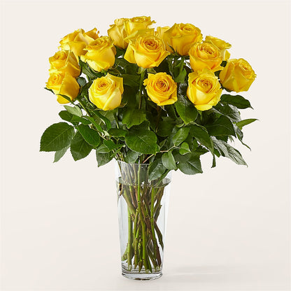 Long Stem Yellow Rose Bouquet –  Party Evolution Llc, Tampa FL