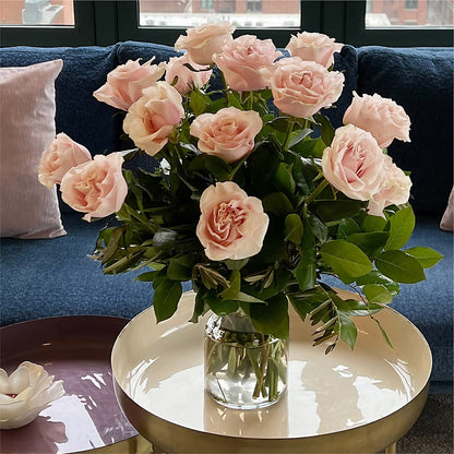 Long Stem Pink Rose Bouquet –  Party Evolution Llc, Tampa FL