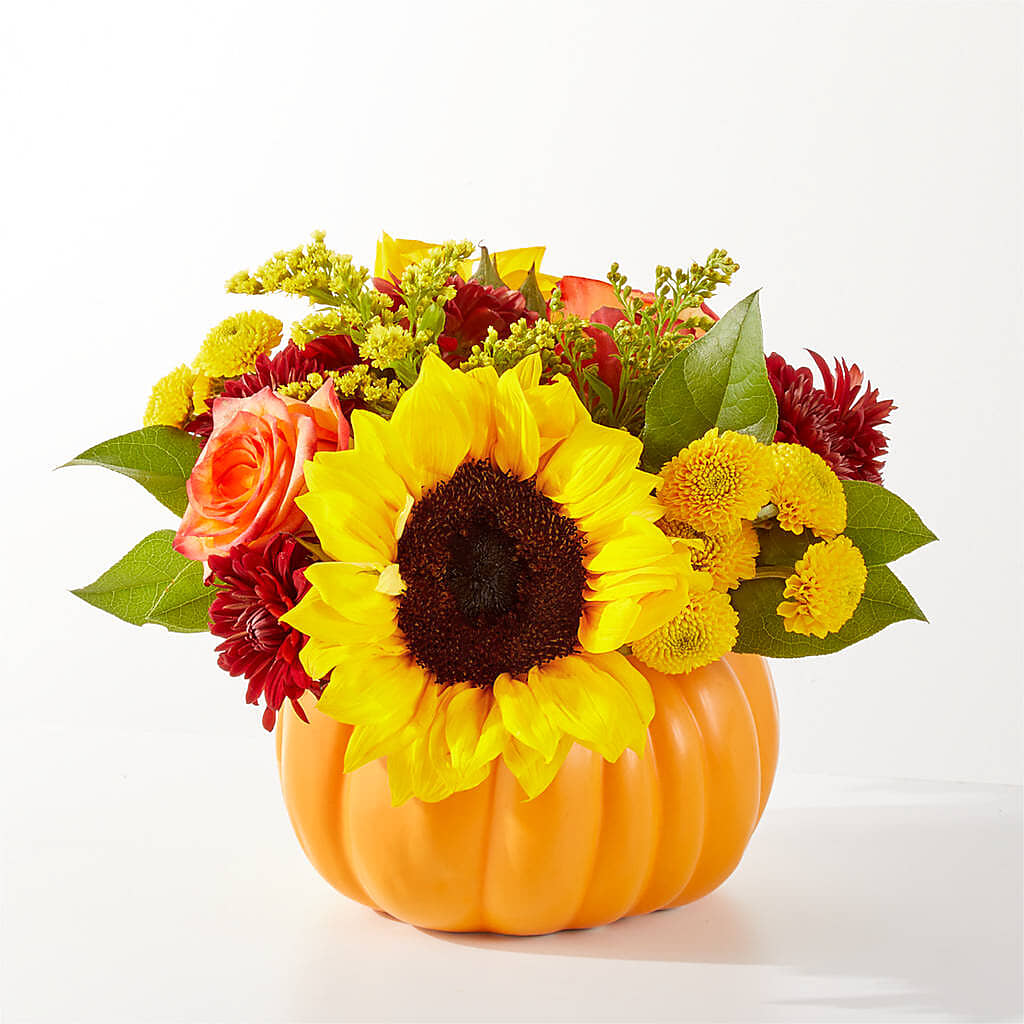 Golden Gourd Pumpkin Bouquet –  Party Evolution Llc, Tampa FL