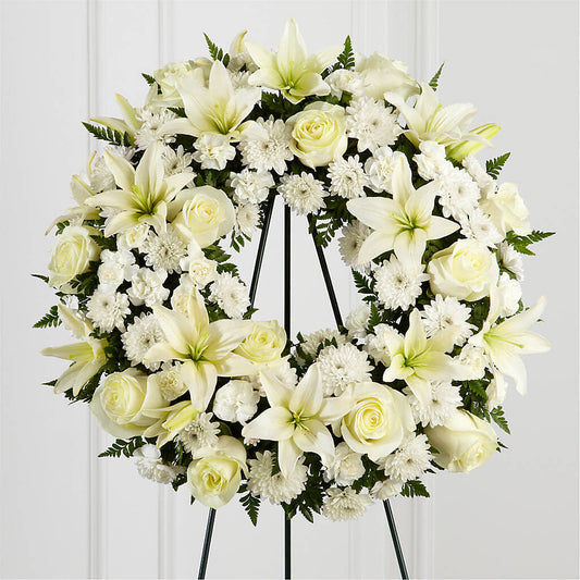 Treasured Tribute Wreath –  Party Evolution Llc, Tampa FL