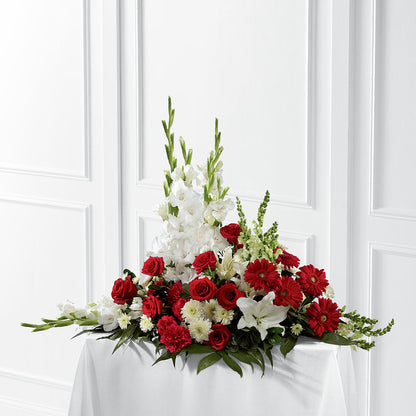 Crimson & White Arrangement –  Party Evolution Llc, Tampa FL