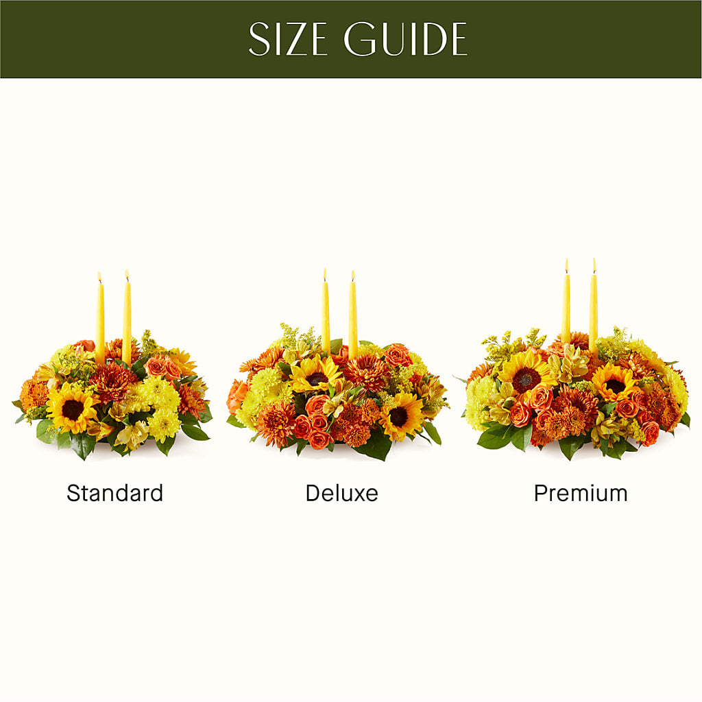 Autumn Harmony Centerpiece –  Party Evolution Llc, Tampa FL