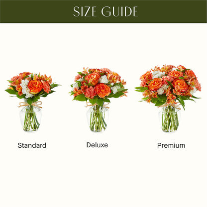 Apricot Glow Bouquet –  Party Evolution Llc, Tampa FL
