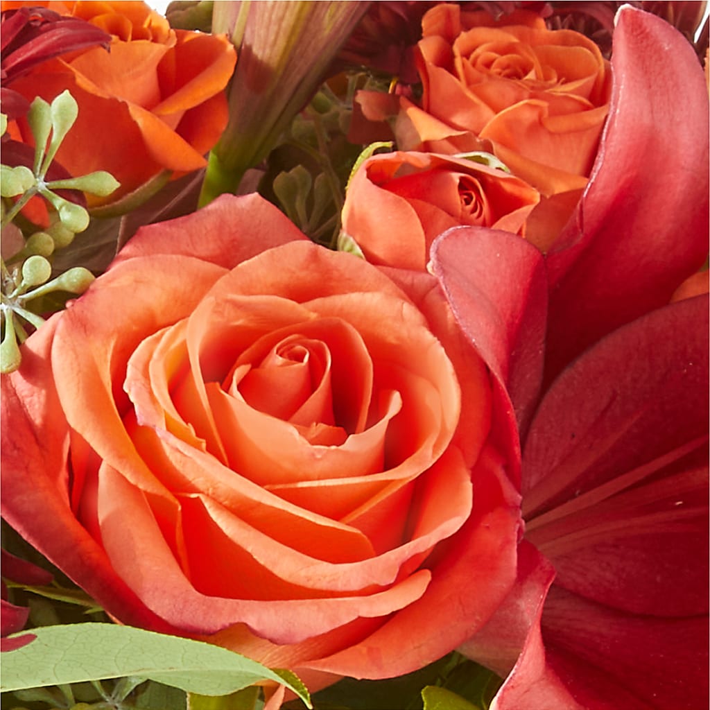 Crimson Leaves Bouquet –  Party Evolution Llc, Tampa FL