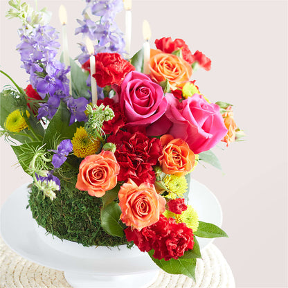 Best Year Yet Floral Cake –  Party Evolution Llc, Tampa FL