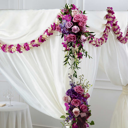Color & Light Chuppah Decor –  Party Evolution Llc, Tampa FL